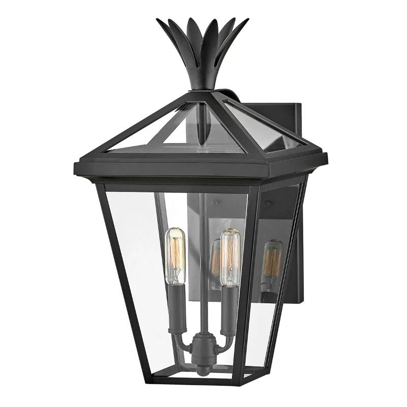 Hinkley LED Wand Buitenlamp Palma | 2X E14 Max 40W | IP44 | Dimbaar | Black