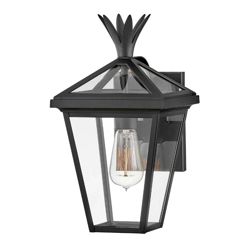 Hinkley LED Wand Buitenlamp Palma | 1X E27 Max 60W | IP44 | Dimbaar | Black