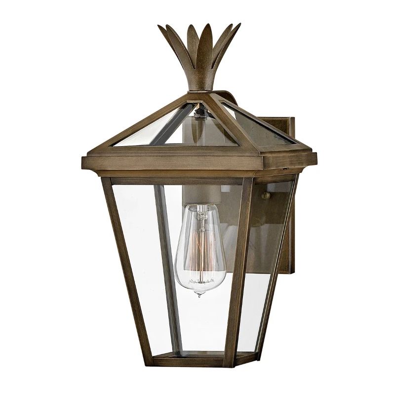 Hinkley LED Wand Buitenlamp Palma | 1X E27 Max 60W | IP44 | Dimbaar | Burnished Bronze