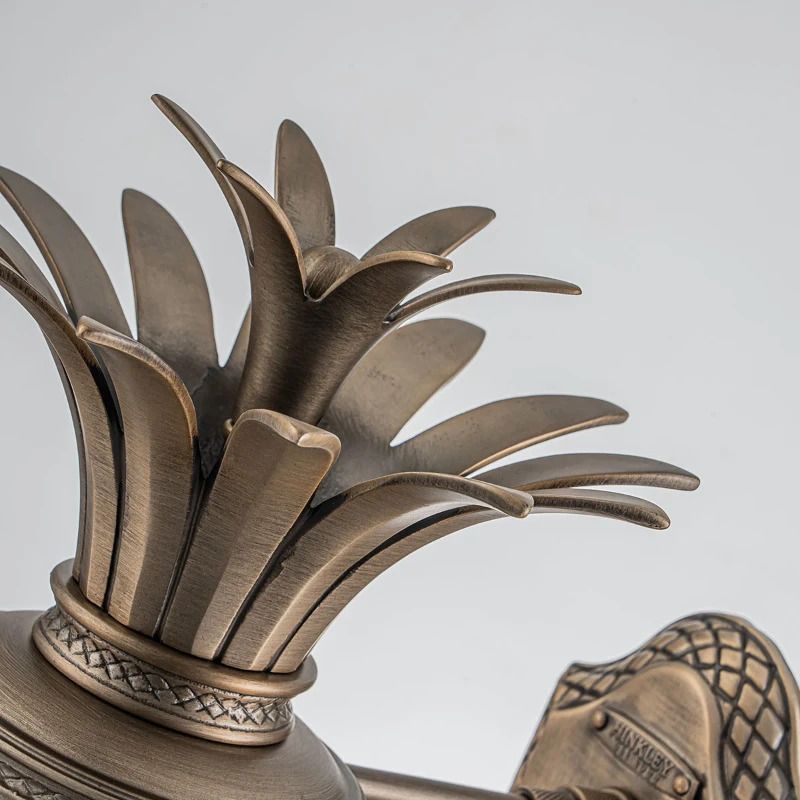 Hinkley LED Wand Buitenlamp Plantation | 1X E27 Max 40W | IP44 | Dimbaar | Burnished Bronze