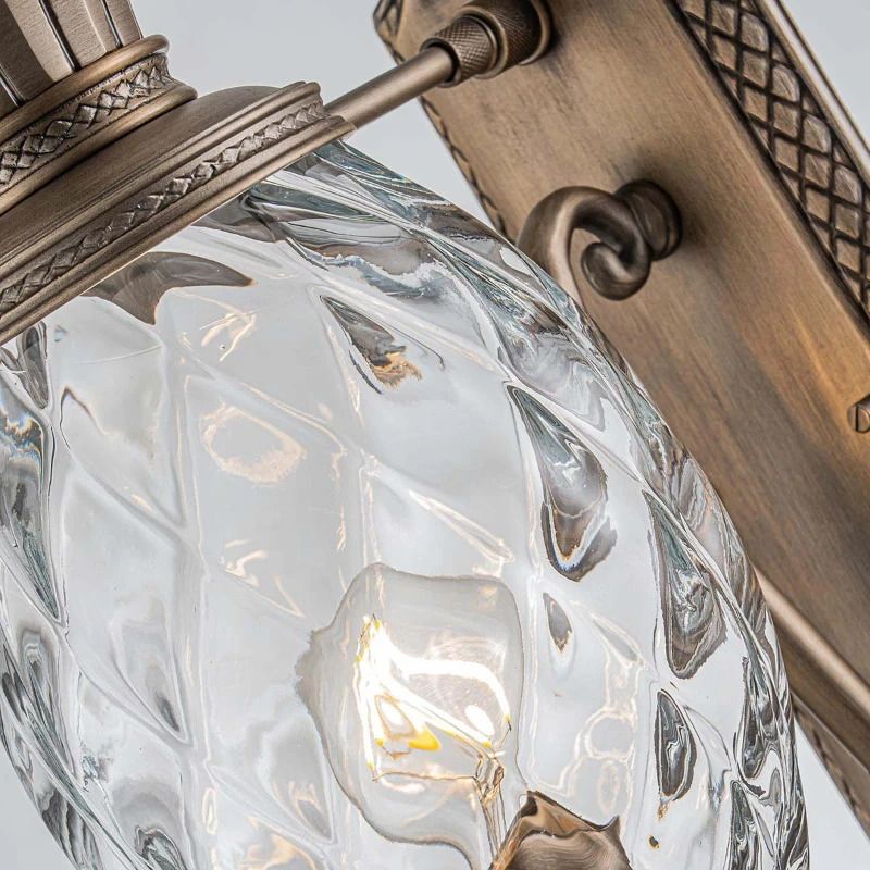 Hinkley LED Wand Buitenlamp Plantation | 1X E27 Max 40W | IP44 | Dimbaar | Burnished Bronze