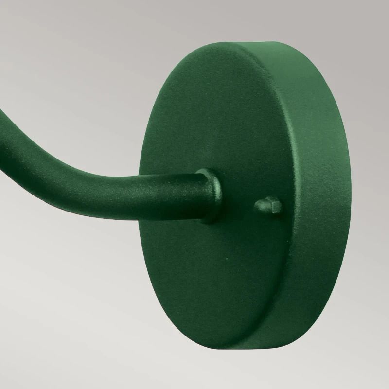 Elstead Lighting LED Wand Buitenlamp Klampenborg | 1X E27 Max 60W | IP44 | Dimbaar | Fir Green