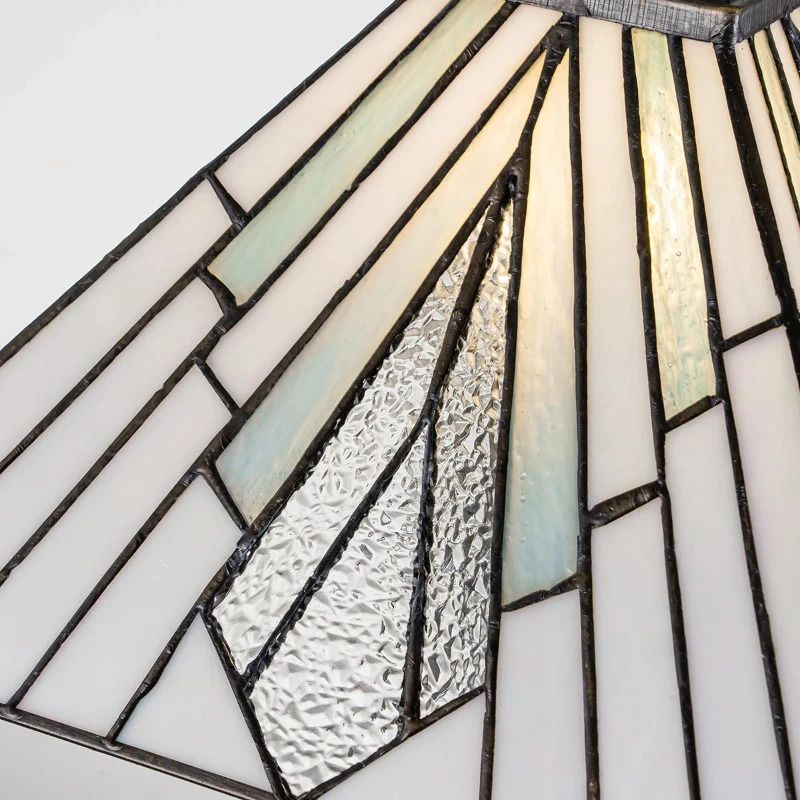 Elstead Lighting Tiffany LED Tafellamp Alderley | 1X E27 Max 60W | Dimbaar | Vintage Bronze