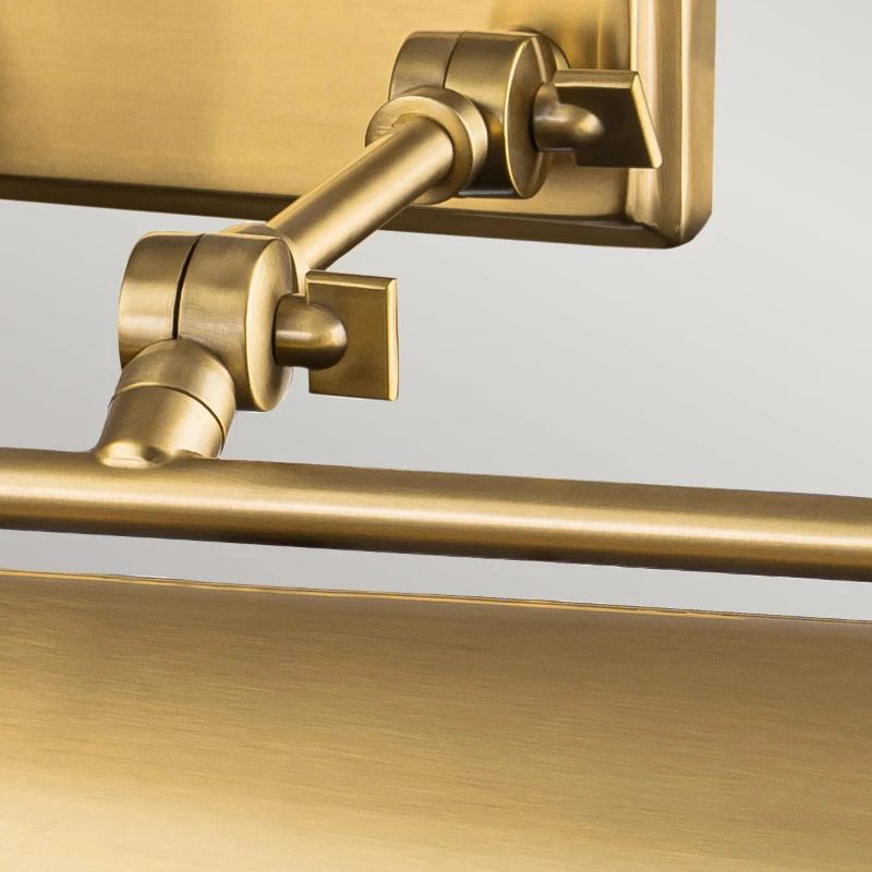 Elstead Lighting LED Schilderijverlichting Winchfield | 4X E14 Max 40W | Dimbaar | Aged Brass