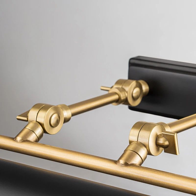 Elstead Lighting LED Schilderijverlichting Winchfield | 4X E14 Max 40W | Dimbaar | Aged Brass & Matte Black