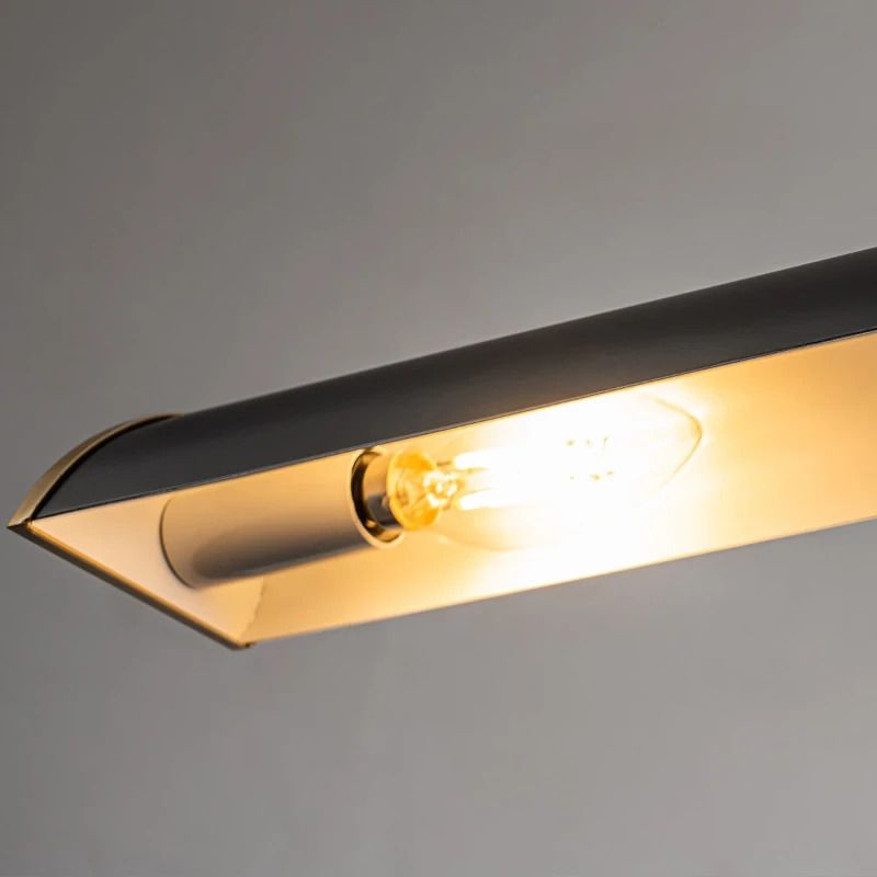 Elstead Lighting LED Schilderijverlichting Winchfield | 2X E14 Max 40W | Dimbaar | Aged Brass & Matte Black