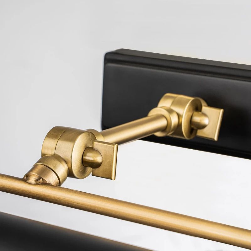 Elstead Lighting LED Schilderijverlichting Winchfield | 2X E14 Max 40W | Dimbaar | Aged Brass & Matte Black
