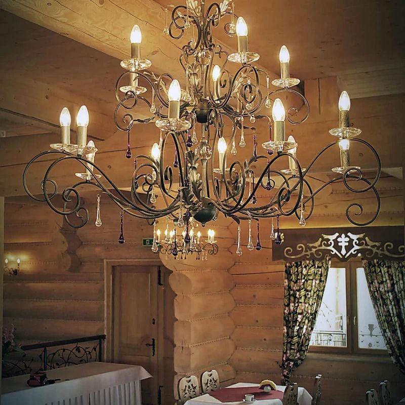 Elstead Lighting LED Kroonluchter | 15X E14 Max 60W | Dimbaar | Bronze with Gold Patina