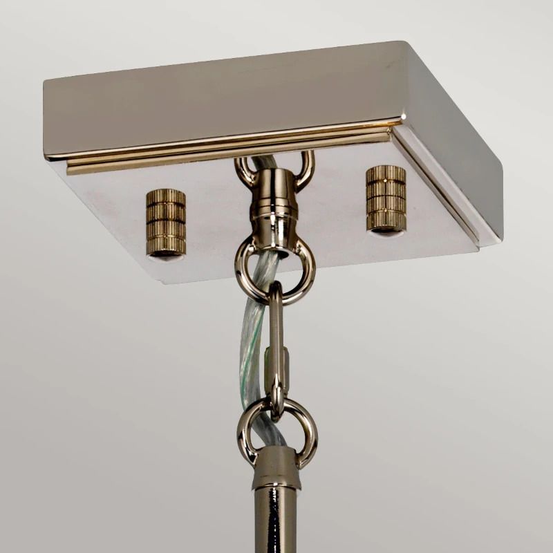 Elstead Lighting LED Kroonluchter | 4X E27 Max 60W | Dimbaar | Polished Nickel