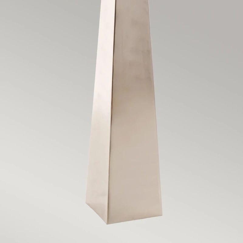 Elstead Lighting Staande LED Lamp Ascent | 1X E27 Max 60W | Polished Nickel