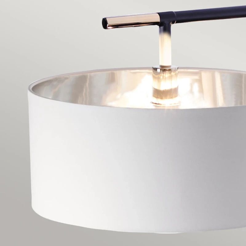 Elstead Lighting Staande LED Lamp Balance | 1X E27 Max 60W | Black/ Polished Nickel