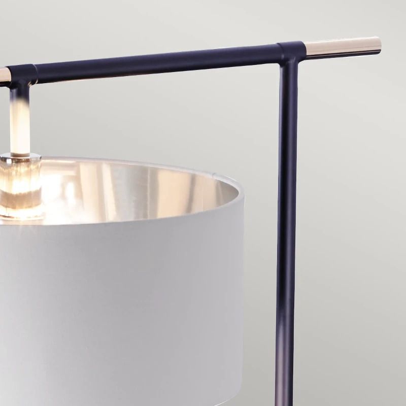 Elstead Lighting Staande LED Lamp Balance | 1X E27 Max 60W | Black/ Polished Nickel