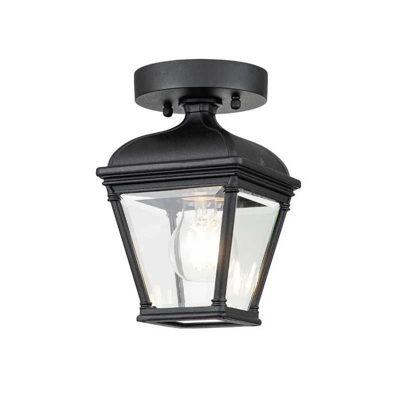 Elstead Lighting LED Buitenlamp Bayview | 1X E27 Max 60W | IP44 | Dimbaar | Black