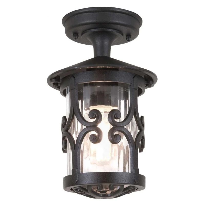 Elstead Lighting LED Buitenlamp Hereford | 1X E27 Max 60W | Dimbaar | Black
