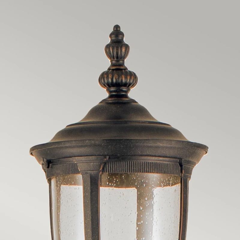 Elstead Lighting LED Tuin Pilaar Cleveland | 1X E27 Max 60W | IP44 (Outdoor) | Weathered Bronze
