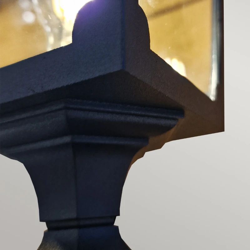 Elstead Lighting LED Tuin Pilaar Chapel | 1X E27 Max 60W | IP44 (Outdoor) | Black