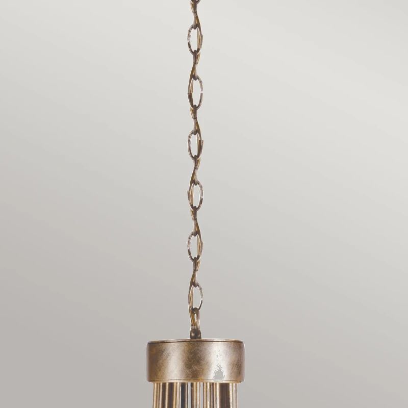 Elstead Lighting LED Kroonluchter | 18X E14 Max 60W | Dimbaar | Silver/Gold Patina