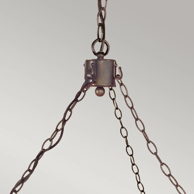 Elstead Lighting LED Kroonluchter | 12X E14 Max 60W | Dimbaar | Old Bronze