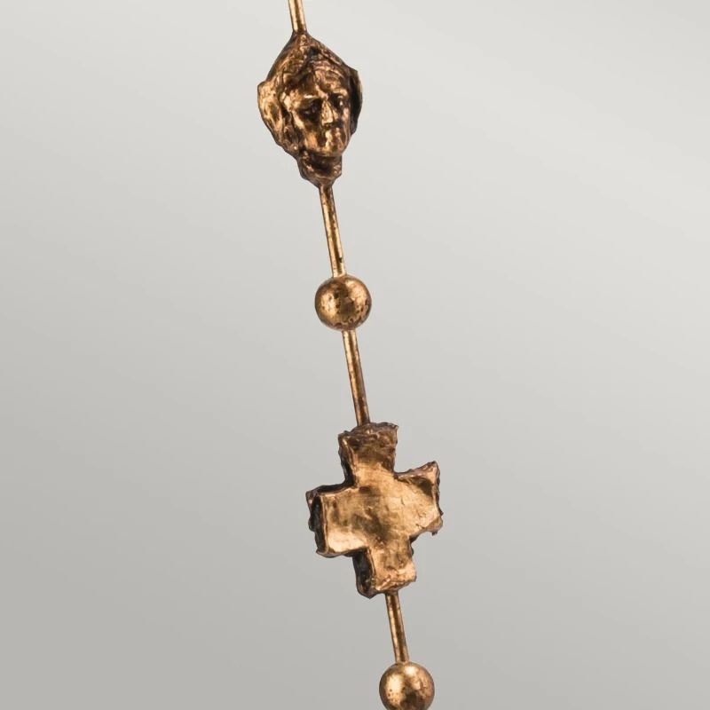 Flambeau Staande LED Lamp Fragment | 1X E27 Max 60W | Aged Gold