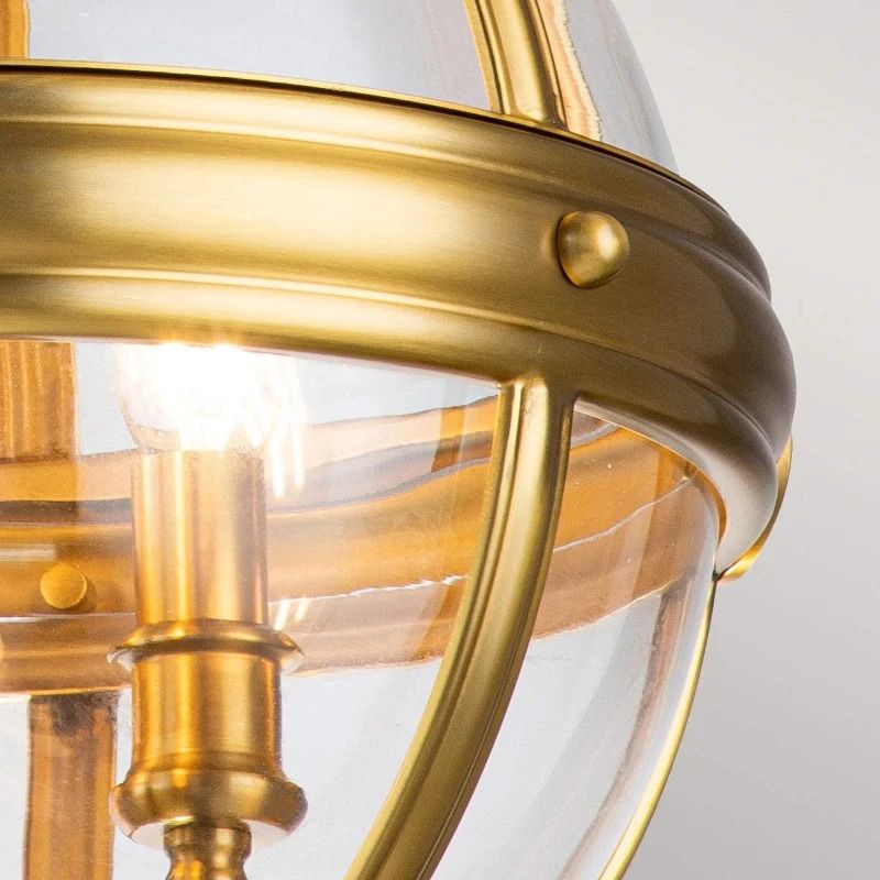 Feiss LED Kroonluchter | 3X E14 Max 60W | Dimbaar | Burnished Brass