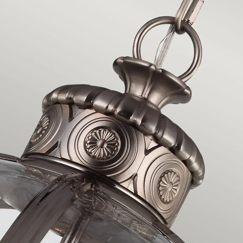 Feiss LED Kroonluchter | 4X E14 Max 60W | Dimbaar | Antique Nickel