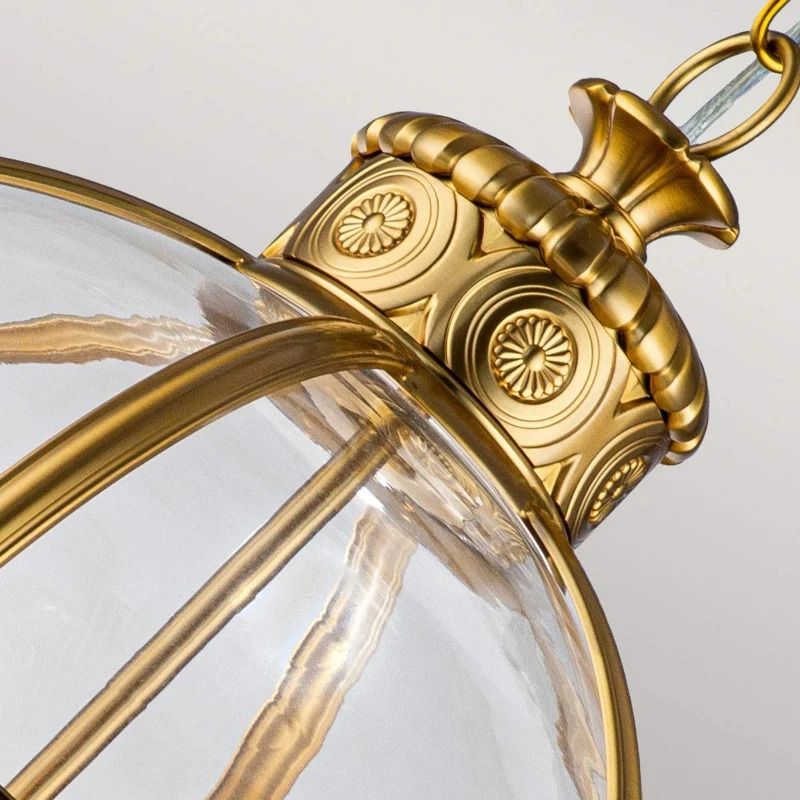 Feiss LED Kroonluchter | 4X E14 Max 60W | Dimbaar | Burnished Brass