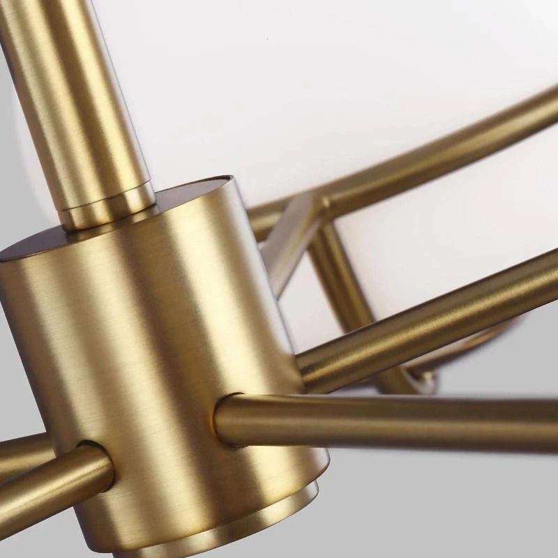 Feiss LED Kroonluchter | 3W 3000K 1500Lm 830 | Dimbaar | Burnished Brass