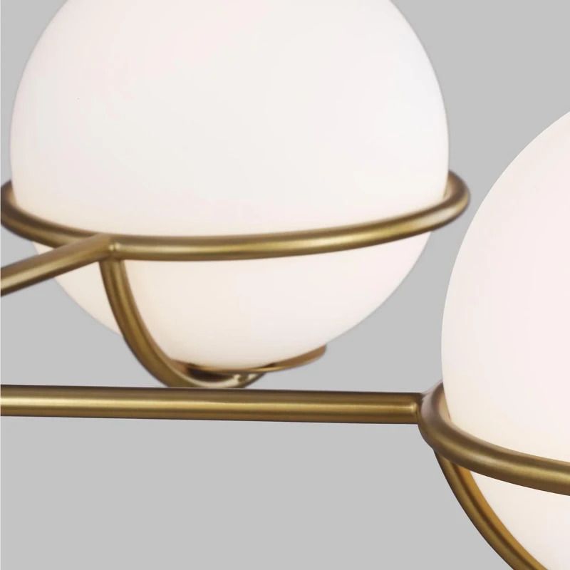 Feiss LED Kroonluchter | 3W 3000K 1500Lm 830 | Dimbaar | Burnished Brass