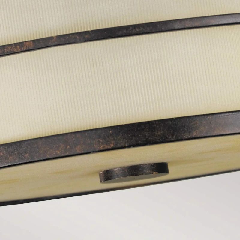 Feiss LED Plafondlamp Fusion | 3X E27 Max 60W | Dimbaar | Grecian Bronze