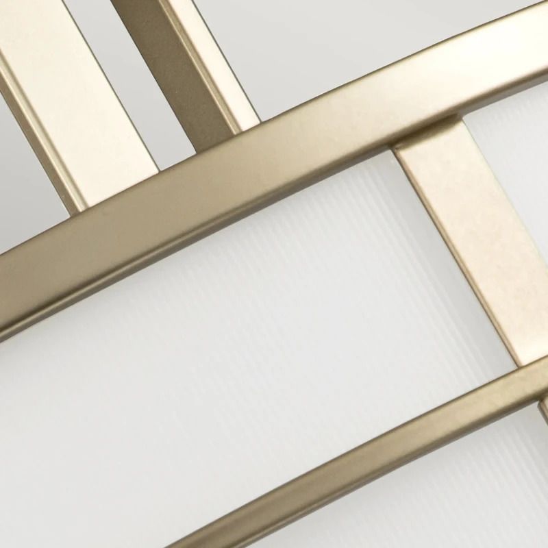 Feiss LED Plafondlamp Fusion | 3X E27 Max 40W | Dimbaar | Painted Natural Brass