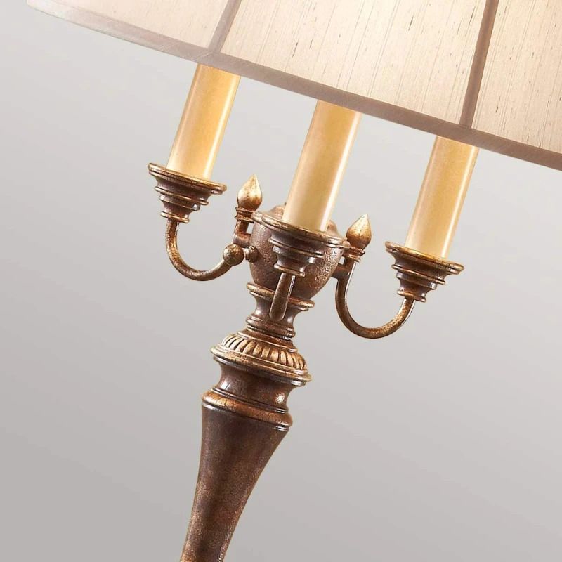 Feiss Staande LED Lamp Gibson | 4X E27 Max 60W | Cambridge Crackle