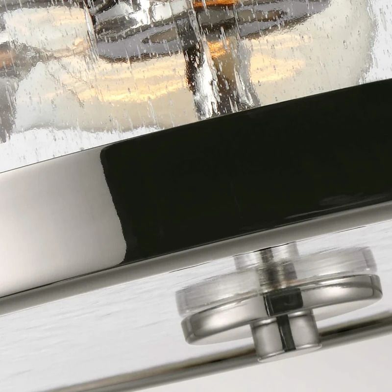 Feiss LED Plafondlamp Harrow | 2X E27 Max 60W | Dimbaar | Polished Nickel