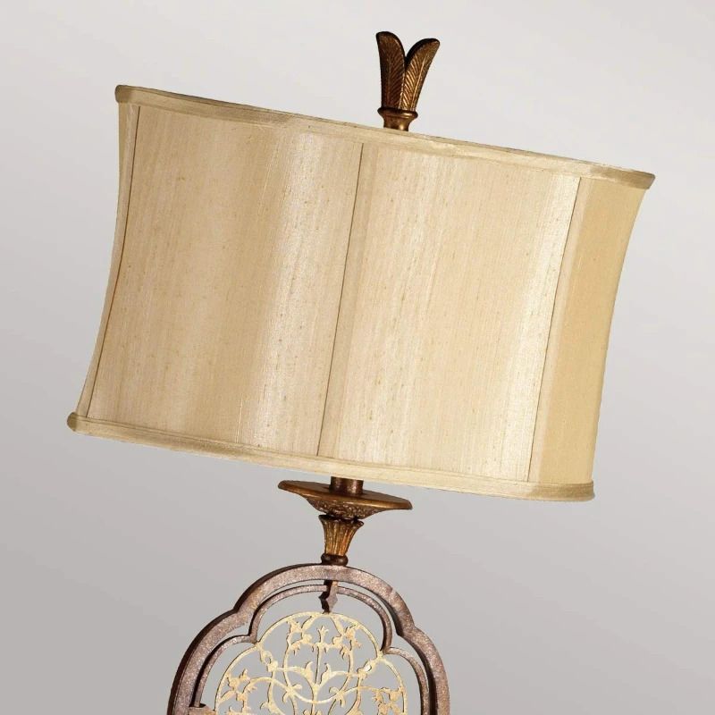 Feiss Staande LED Lamp Marcella | 1X E27 Max 60W | British Bronze/Oxidized Bronze