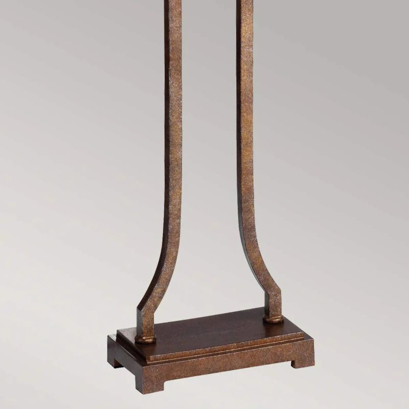 Feiss Staande LED Lamp Marcella | 1X E27 Max 60W | British Bronze/Oxidized Bronze