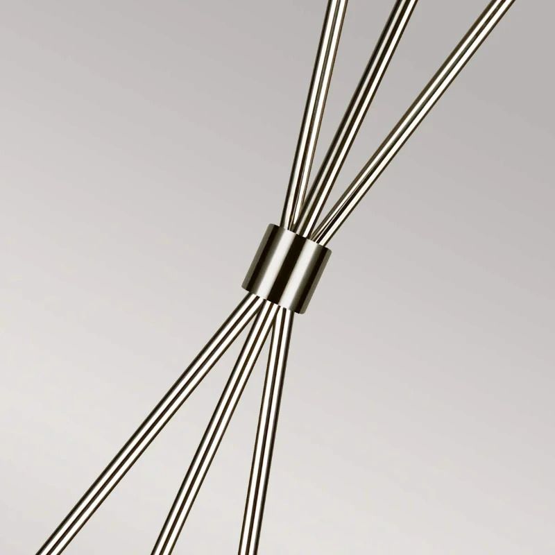 Feiss Staande LED Lamp Penny | 1X E27 Max 60W | Polished Nickel