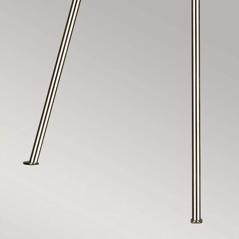 Feiss Staande LED Lamp Penny | 1X E27 Max 60W | Polished Nickel