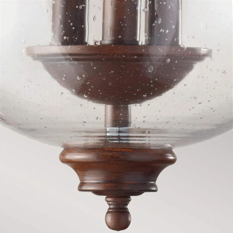 Feiss LED Plafondlamp Pickering Lane | 3X E14 Max 40W | Dimbaar | Heritage Bronze