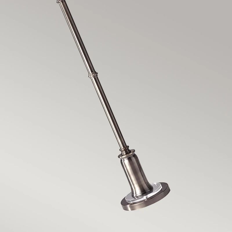 Feiss Staande LED Lamp Stateroom | 2X E27 Max 60W | Antique Nickel