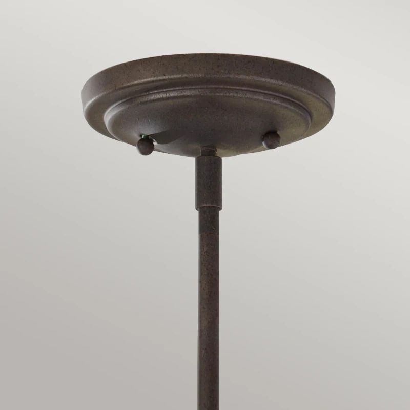 Feiss LED Hanglamp Urban Renewal | 1X E27 Max 60W | Dimbaar | Rustic Iron