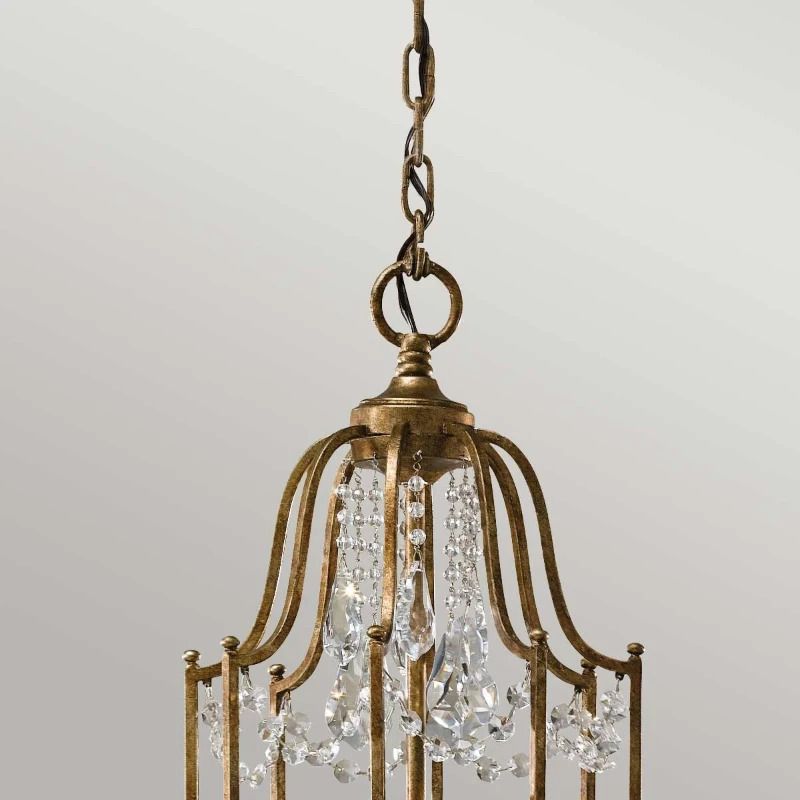 Feiss LED Kroonluchter | 12X E14 Max 60W | Dimbaar | Oxidized Bronze