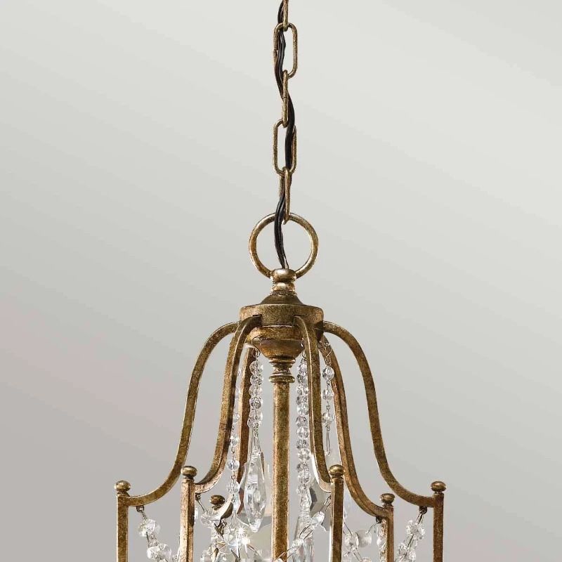 Feiss LED Kroonluchter | 6X E14 Max 60W | Dimbaar | Oxidized Bronze