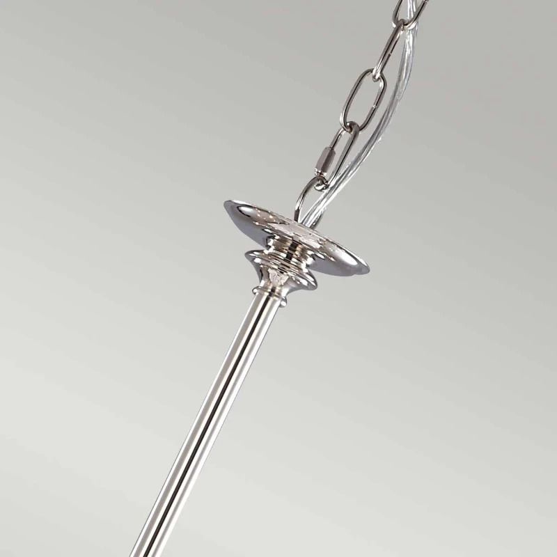 Elstead Lighting LED Kroonluchter | 9X E14 Max 60W | Dimbaar | Polished Nickel