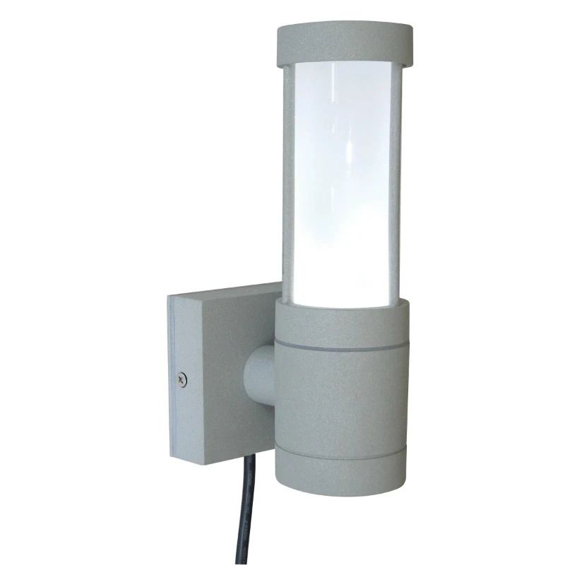 Garden Zone LED Wand Buitenlamp Beta | 1W | Matt Silver