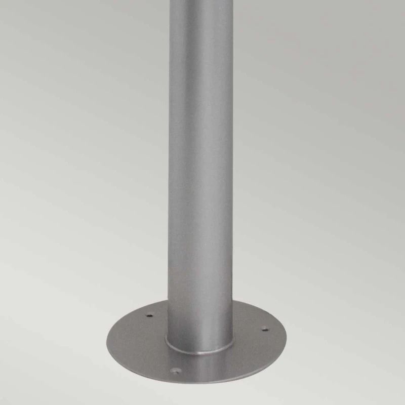 Elstead Lighting Mini LED Tuin Pilaar Helsingor | 1X E27 Max 60W | IP44 (Outdoor) | Silver