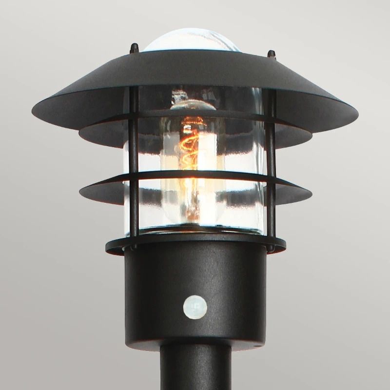 Elstead Lighting Mini LED Tuin Pilaar Helsingor | 1X E27 Max 60W | IP44 (Outdoor) | Black
