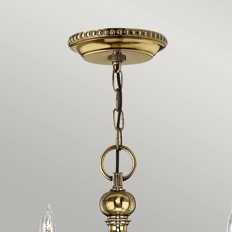 Hinkley LED Kroonluchter | 6X E14 Max 40W | Dimbaar | Burnished Brass