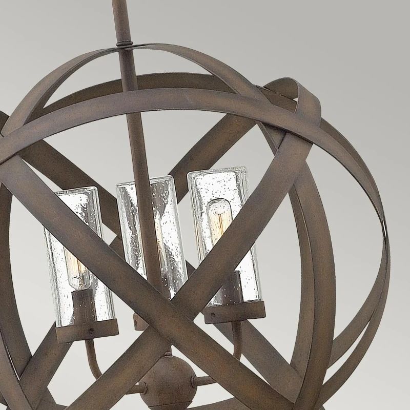 Hinkley LED Kroonluchter | 3X E14 Max 40W | IP44 | Dimbaar | Vintage Iron