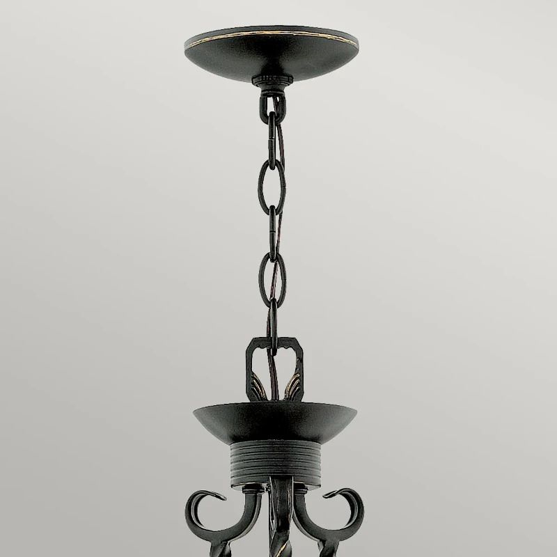 Hinkley LED Kroonluchter | 3X E27 Max 60W | Dimbaar | Olde Black
