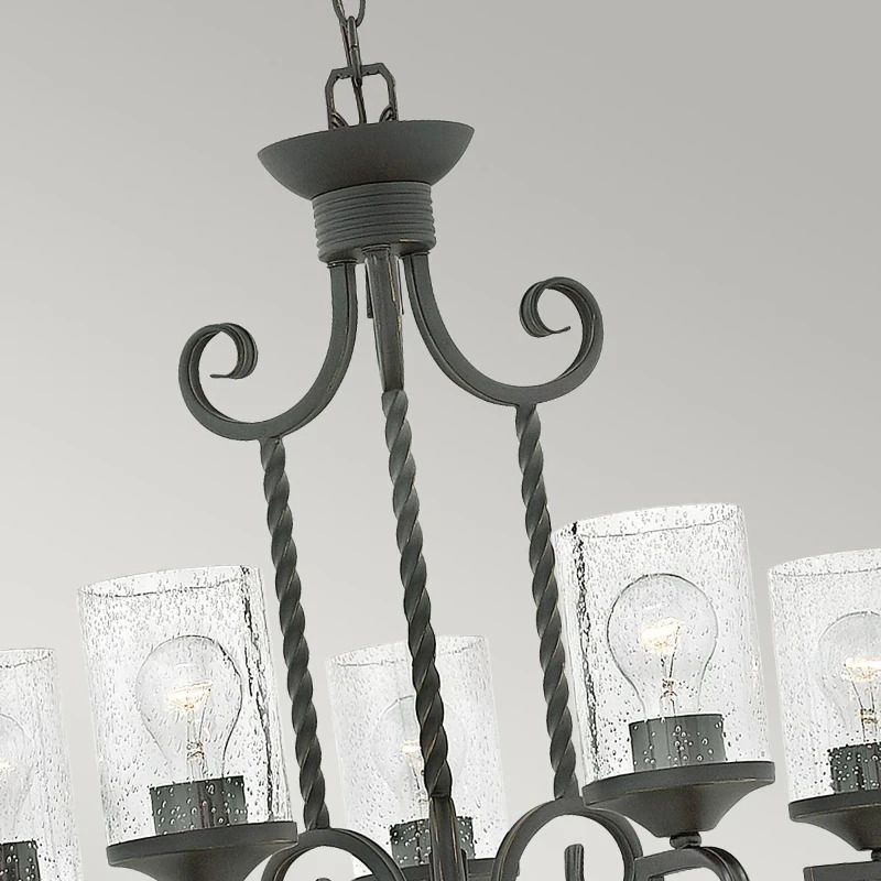 Hinkley LED Kroonluchter | 5X E27 Max 60W | Dimbaar | Olde Black
