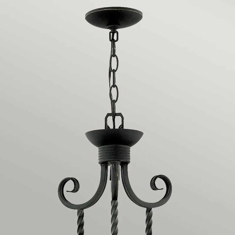 Hinkley LED Kroonluchter | 5X E27 Max 60W | Dimbaar | Olde Black